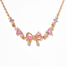 LuxeLoom – Bow Zirconia Bracelet Gift for Her