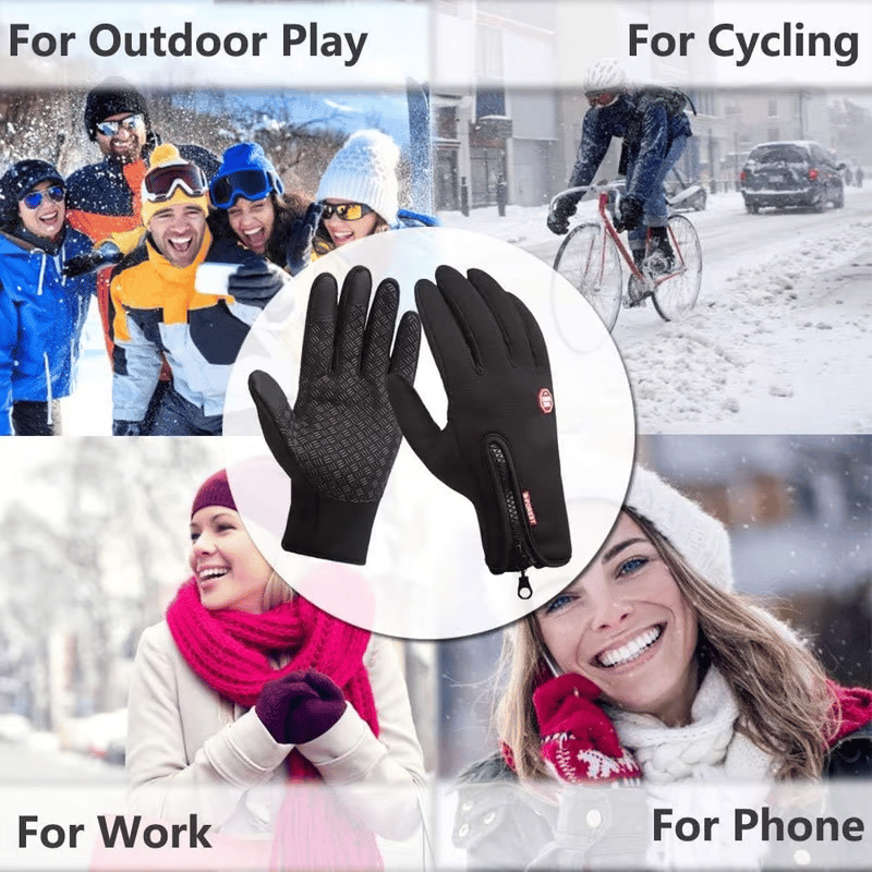 ThermaGrip - Ultimate Touchscreen Winter Gloves