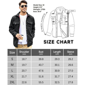 VistaWork – Versatile Flannel-Lined Utility Shacket