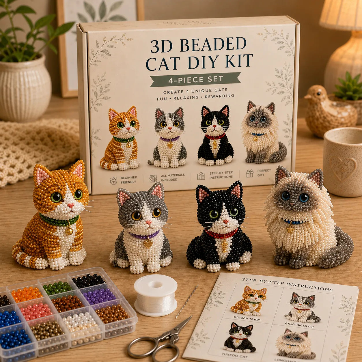PawCraft – 3D Beaded Pet DIY Kit