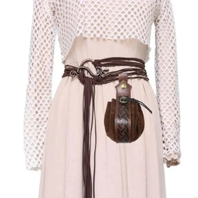 NordicForge – Viking Braided Leather Belt Set