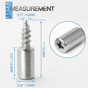 FixPeg – Screw-In Shelf Pegs for Strong Stability