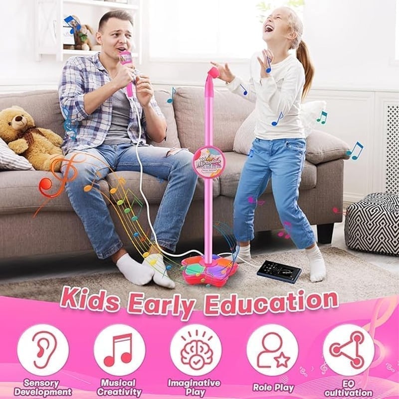 FunVoice – Kids Microphone with Stable Stand
