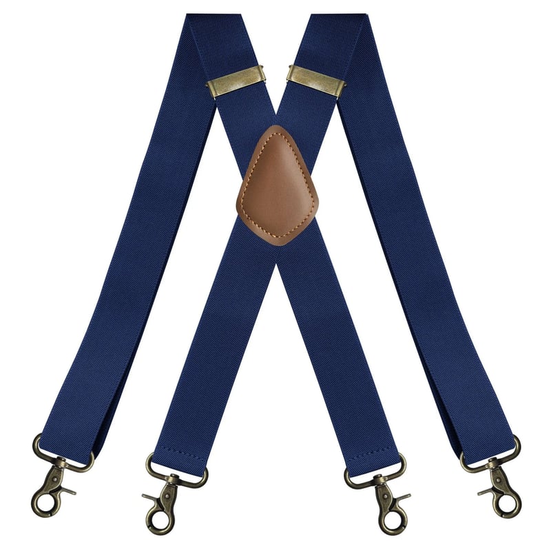 GentleHold – Premium Leather Suspenders for Men
