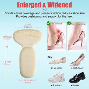 🌟Soft Heel Cushion Pads Anti-slip Heel Protectors for Women & Men