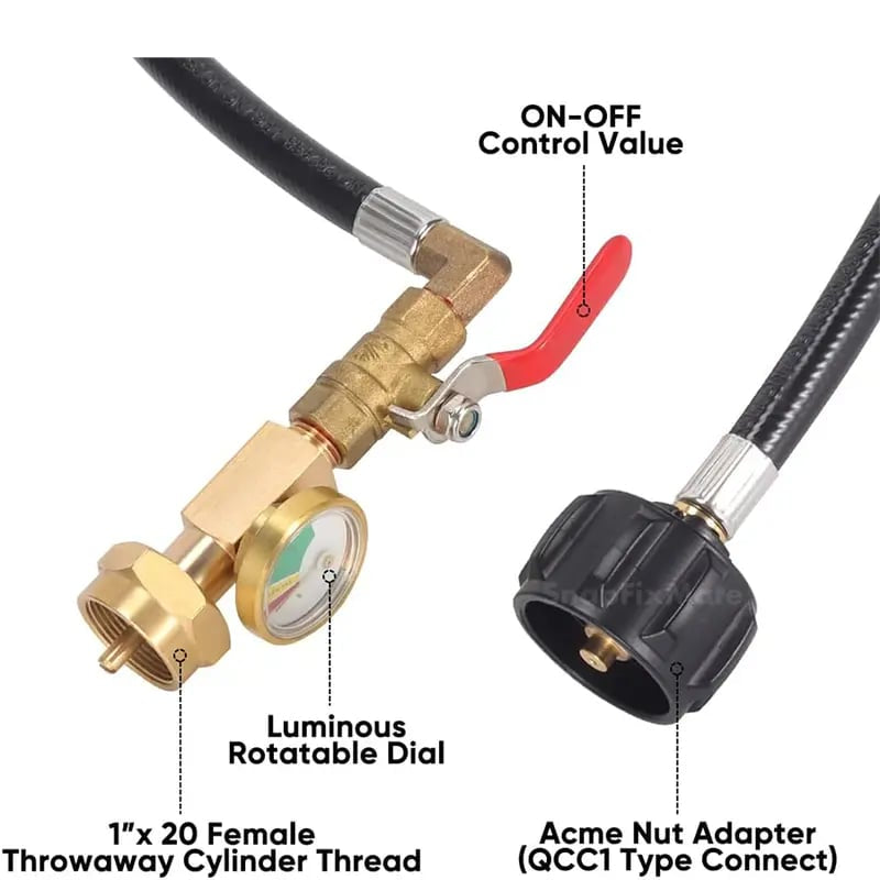 ProHose - Durable Propane Gas Tank Connector