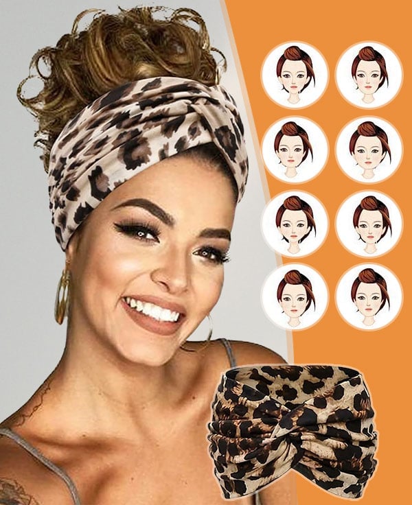 BohoFlex Headband – Cross Knot Style