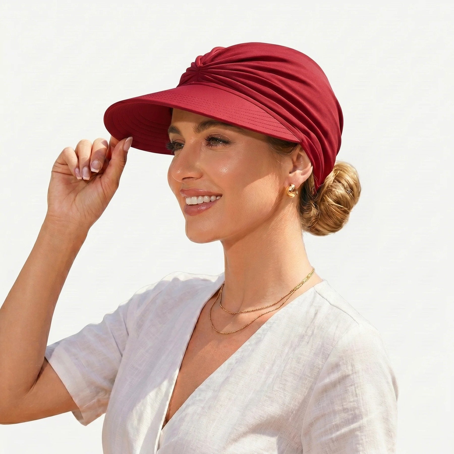 SunPony – UPF 50+ Ponytail Sun Visor Hat
