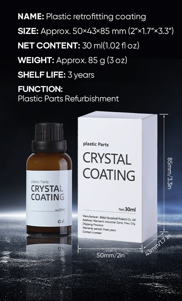 RevitaShield – Long-Lasting Plastic Restorer