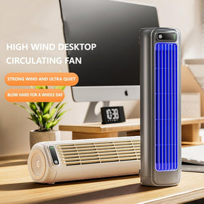 BreezeDock – Rechargeable Personal Air Cooling Fan