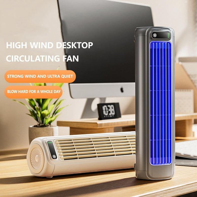 BreezeDock – Rechargeable Personal Air Cooling Fan