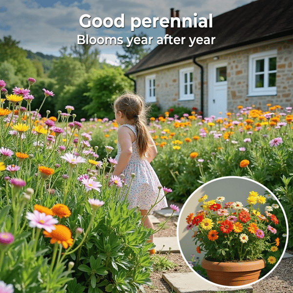 FloraBurst – Mixed Perennial Flower Seeds Collection