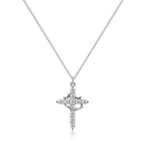 RoyalFaith – Crown Cross Necklace