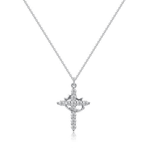 RoyalFaith – Crown Cross Necklace