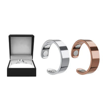 MagnaLuxe – Elegant Stainless Steel Magnetic Ring