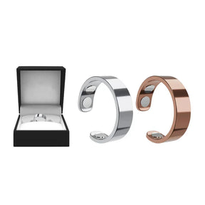 MagnaLuxe – Elegant Stainless Steel Magnetic Ring