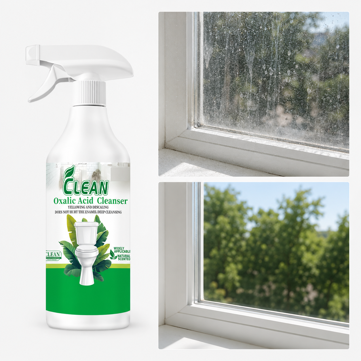 PureShine – Oxalic Acid Bathroom Cleaner
