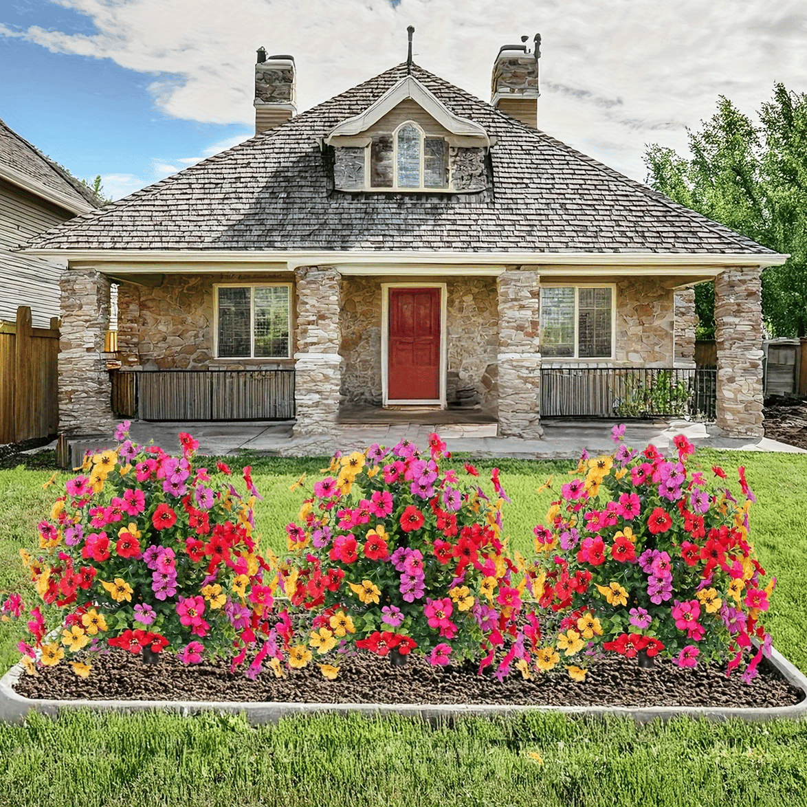 VividPetals – All-Weather Floral Set