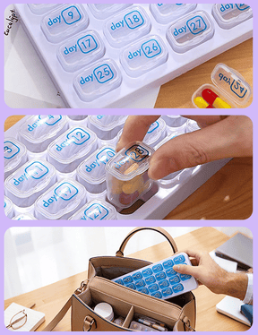 VitaMind – Monthly Wellness Pill Case