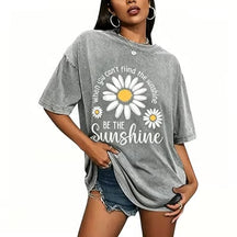 CottonGlow – Breathable Loose Fit Summer Tee for Women