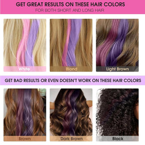 VibeColor - Hair Chalk Comb – Creative Style Kit