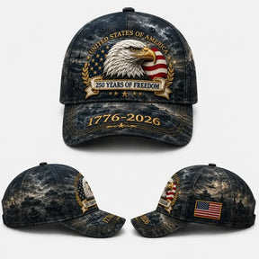 FreedomEagle – 250 Years Patriotic Heritage Cap