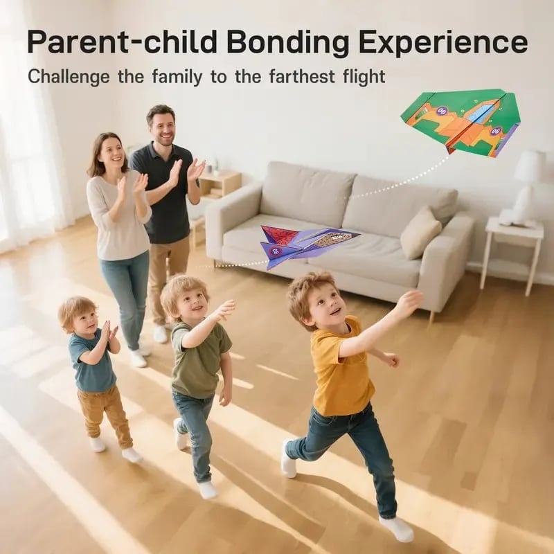 FlyBuild – Creative Paper Plane Kit for Kids