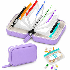 MediPack – Waterproof Pill Organizer Pouch Set