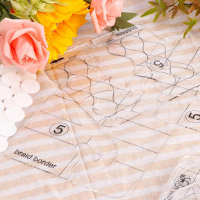 StitchGuide – Free Motion Garment Ruler Set
