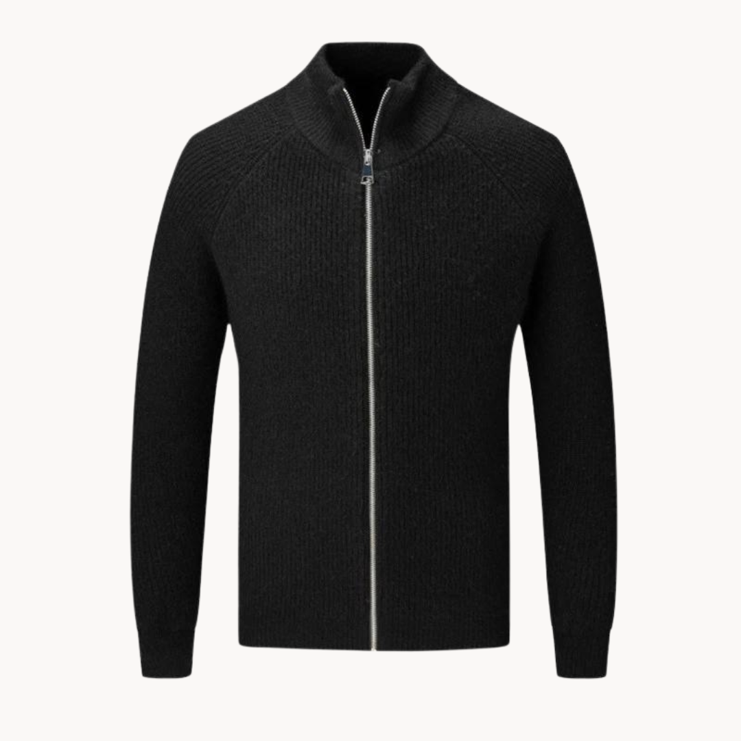 Colton Cashmere Zip Sweater | Lupi