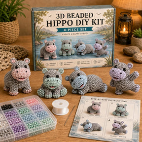 BeadCraft Mini – Tiny 3D Beaded Animal DIY Kit
