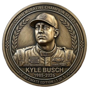 RacingRelic – Memorial Collector Coin Honoring Kyle Busch