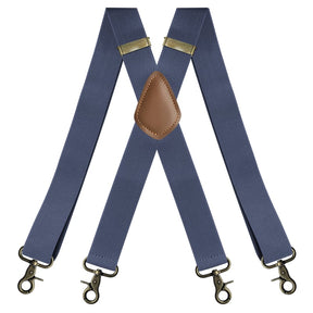 GentleHold – Premium Leather Suspenders for Men
