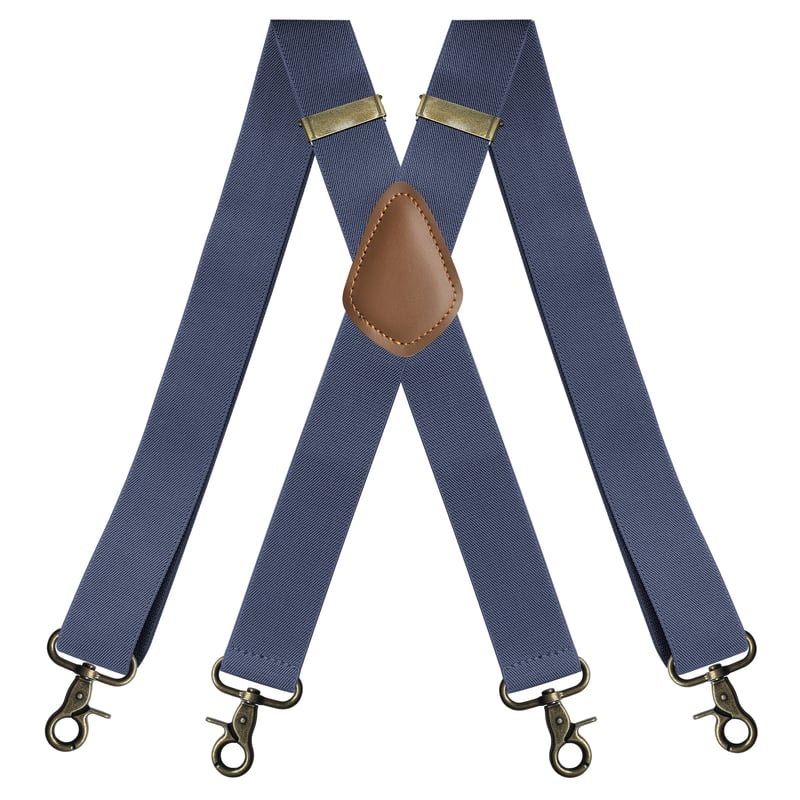 GentleHold – Premium Leather Suspenders for Men