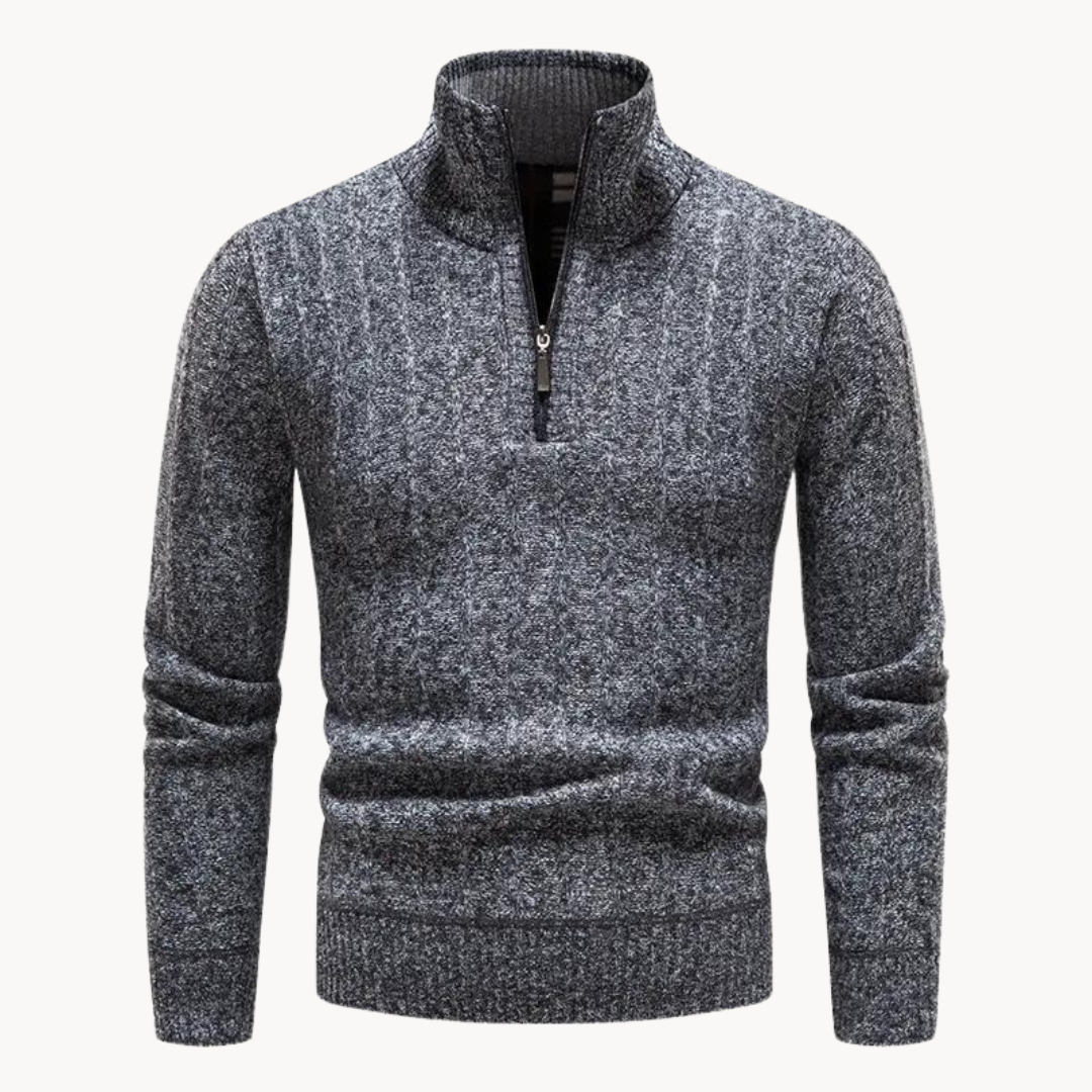 Freddie Quarter Zip Sweater | Lupi