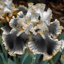 BloomAura – Exotic Tall Bearded Iris Flower