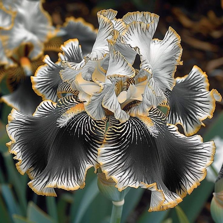 BloomAura – Exotic Tall Bearded Iris Flower