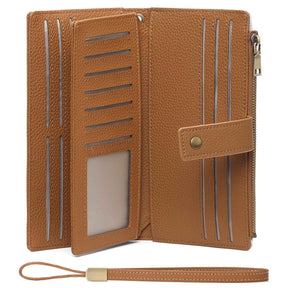 LumeFold – Multi-Compartment Compact Wallet