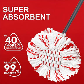 GripFiber – Universal Spin Mop Head