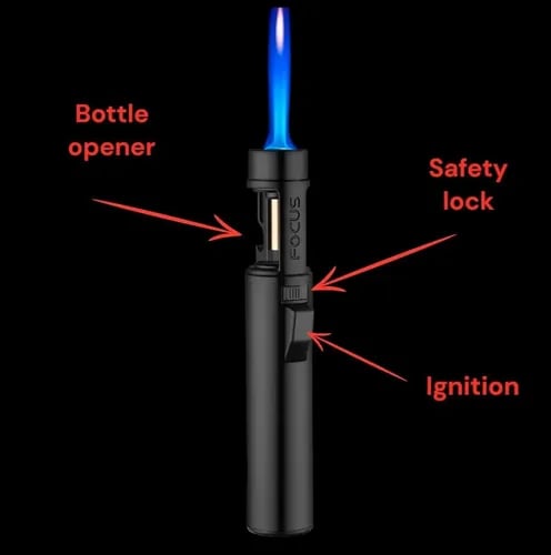 FlameCore – Portable Torch Lighter