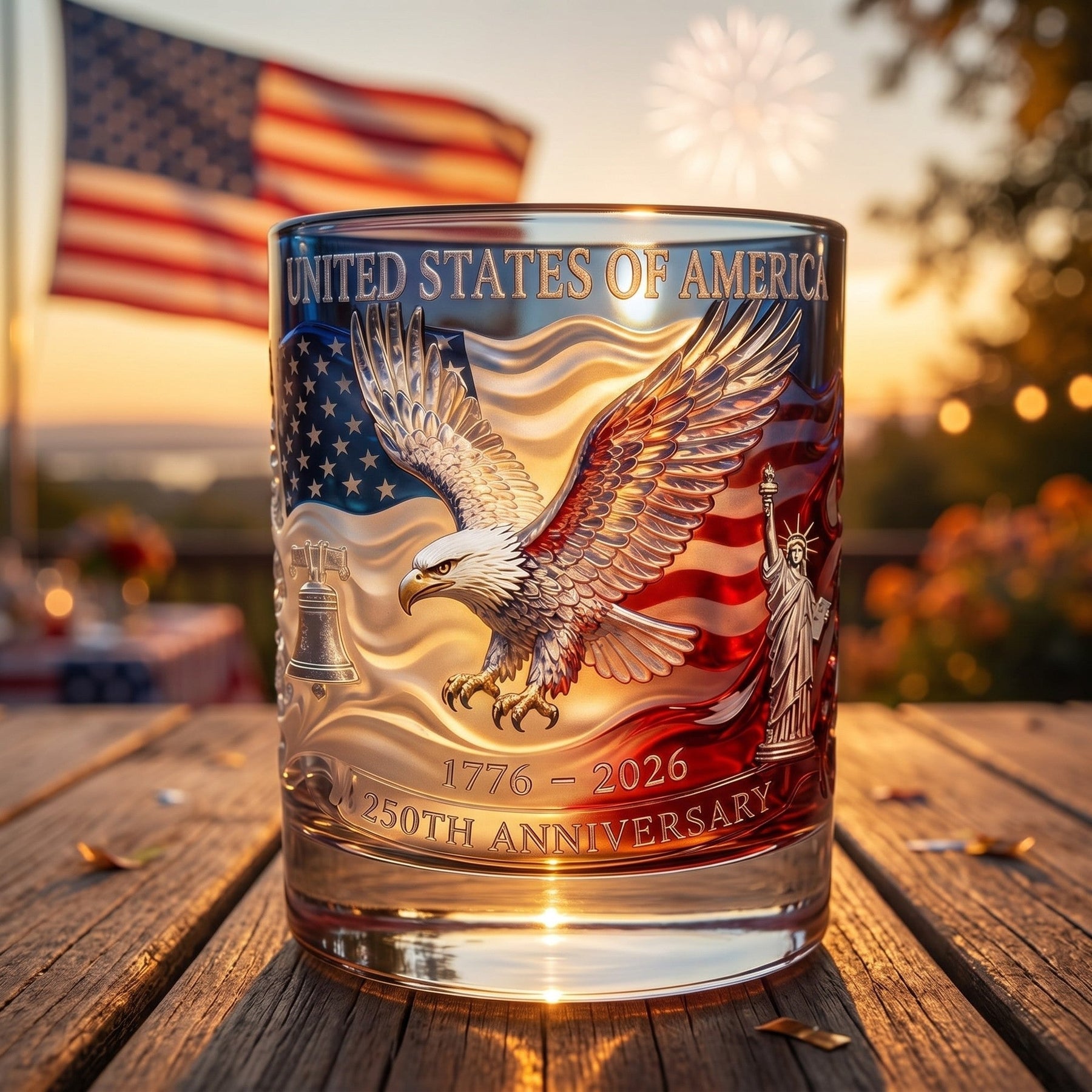 EagleHonor Glass – Independence Anniversary Edition