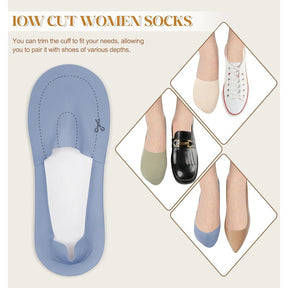 CloudStep - Breathable Cotton No-Show Socks