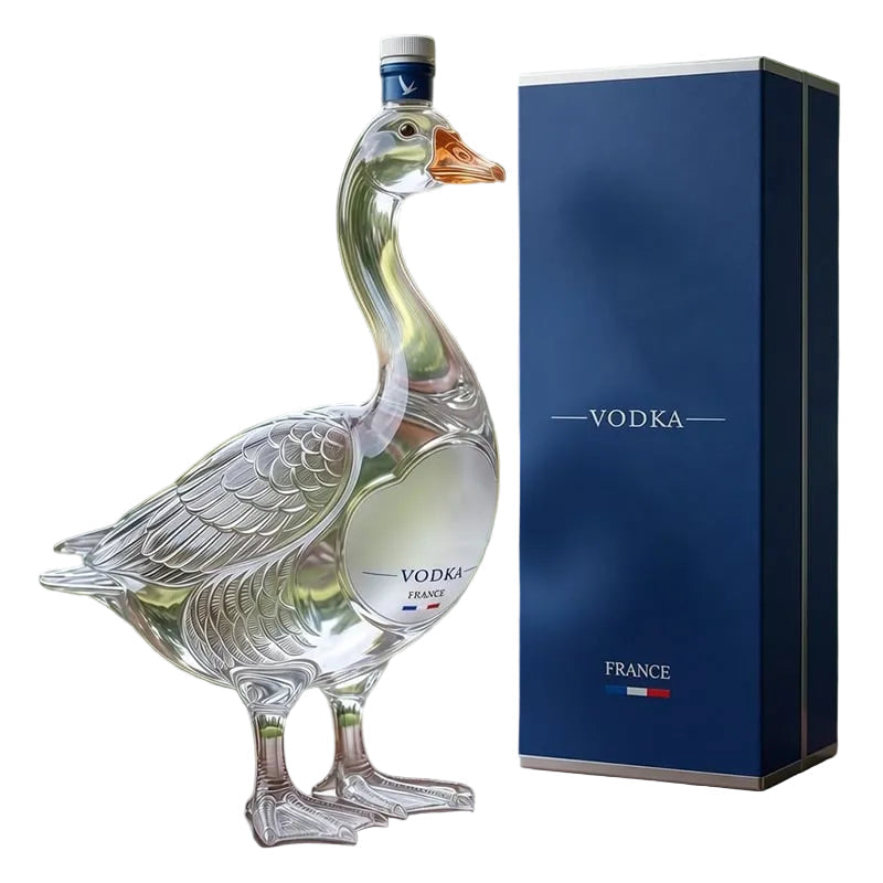 GooseCraft – 3D Sculpted Goose Vodka Bottle Collectible