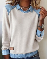 BelleVibe – Women’s Fashion Lapel Blouse