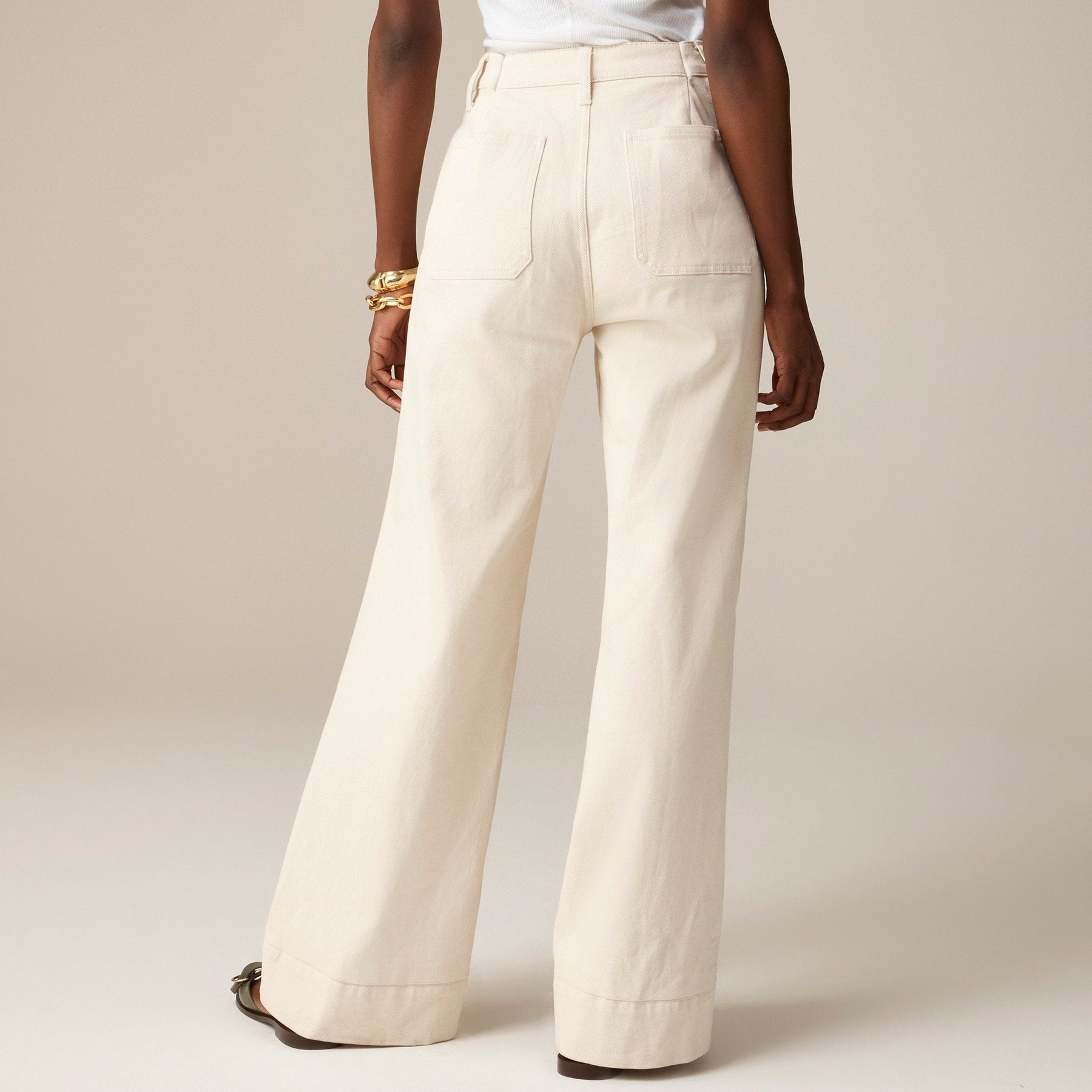 NautiFit – Sculpting Sailor Style Wide Leg Trousers