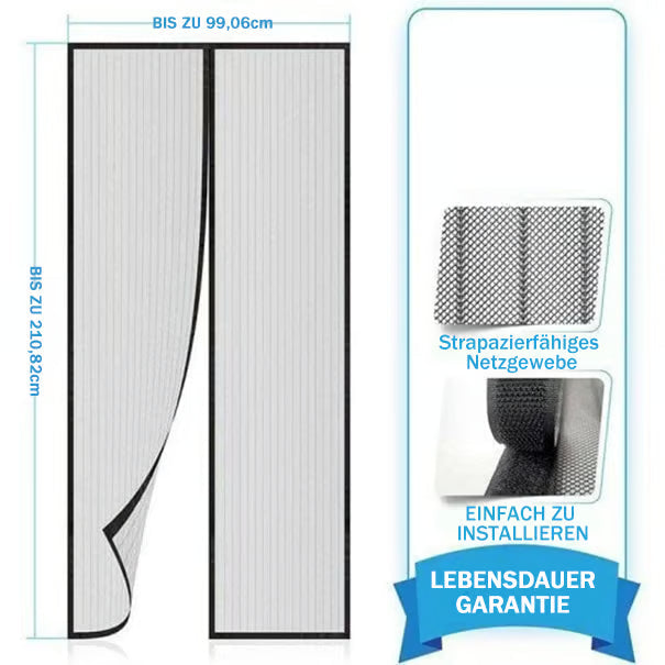 BreezeLock – Magnetic Mesh Fly Protection Door