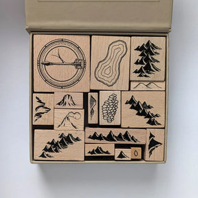 MapCraft – Handmade Map Making Stamp Kit