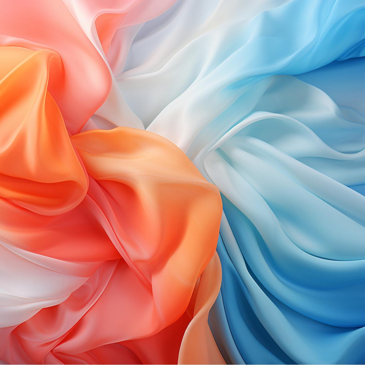 AuraFlow – Watercolor Chiffon Maxi Dress
