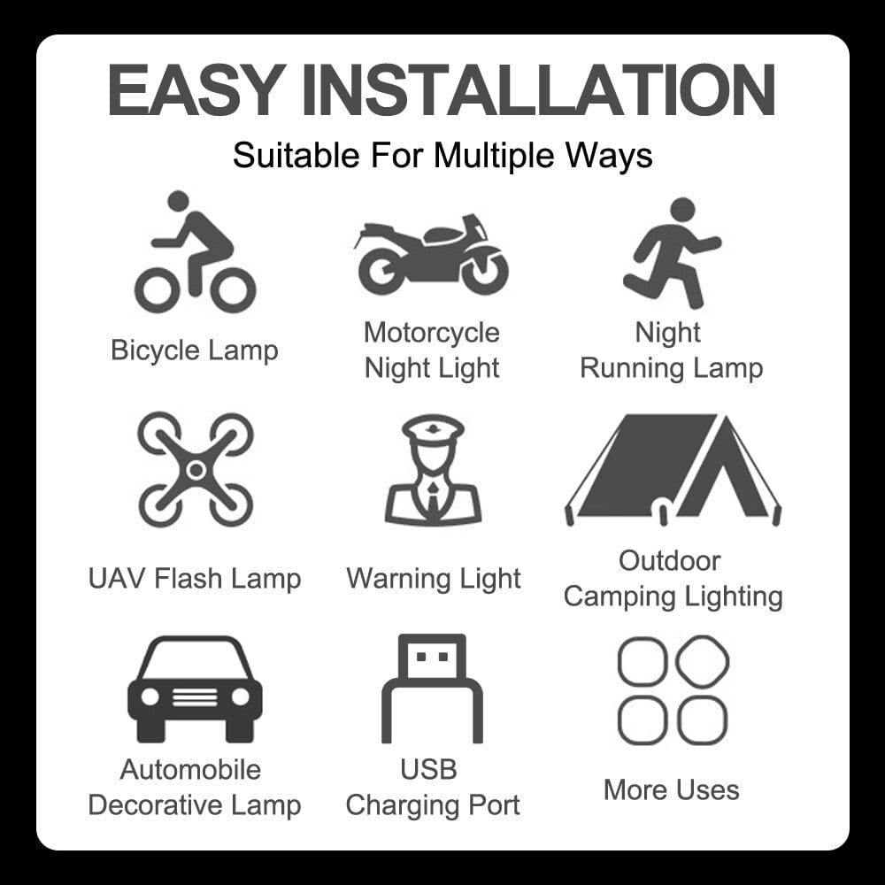FlashGuard – Wireless LED Safety Strobe Light