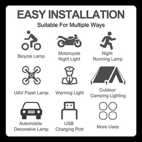 FlashGuard – Wireless LED Safety Strobe Light
